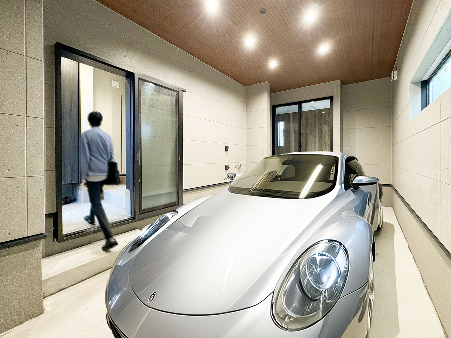 美都住販　上矢部　建売　ガレージ