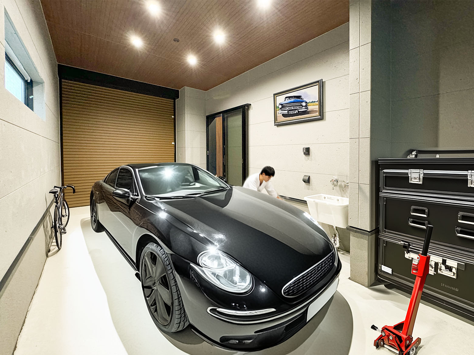 美都住販　上矢部　建売　ガレージ