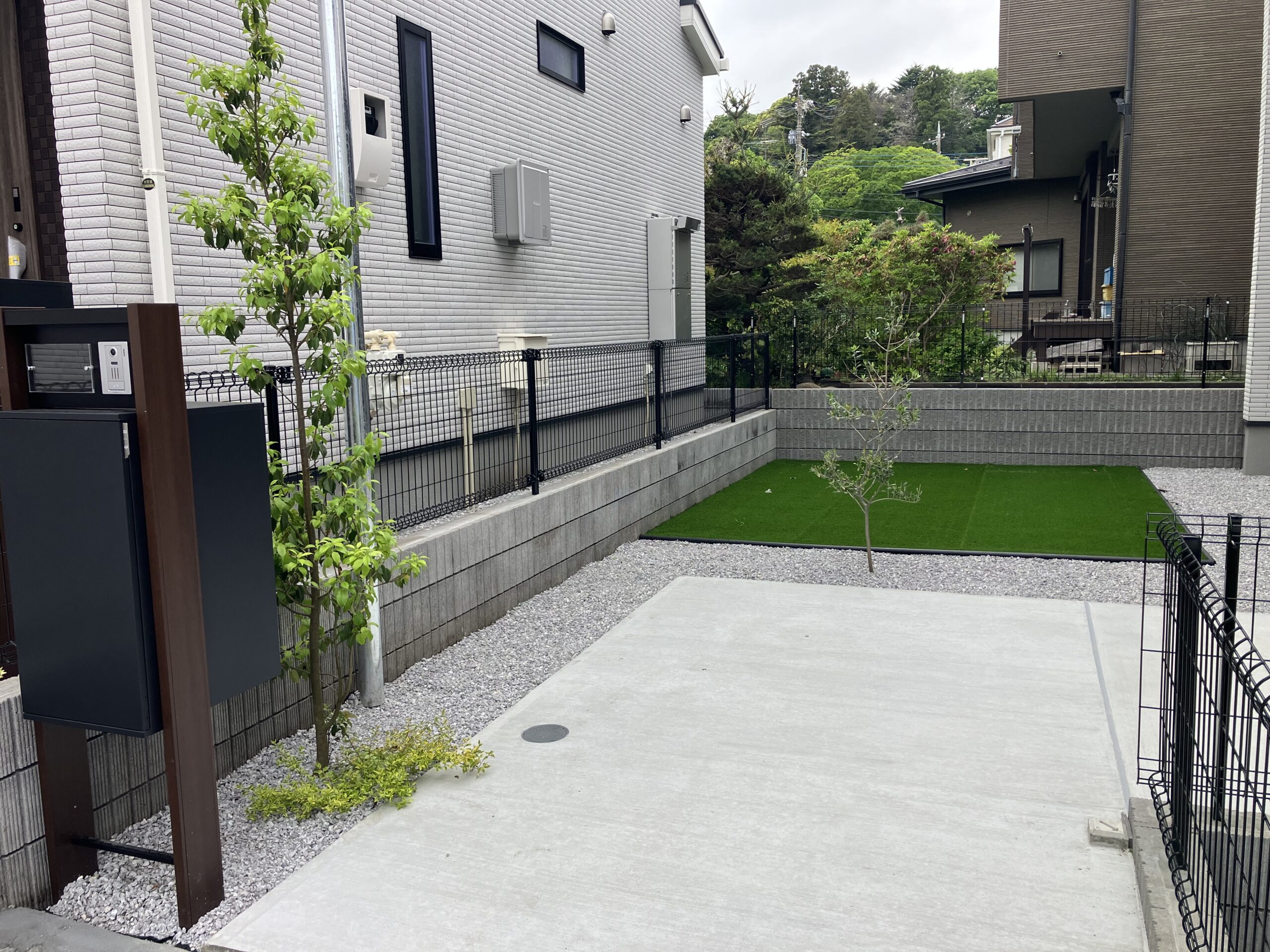外構の植栽