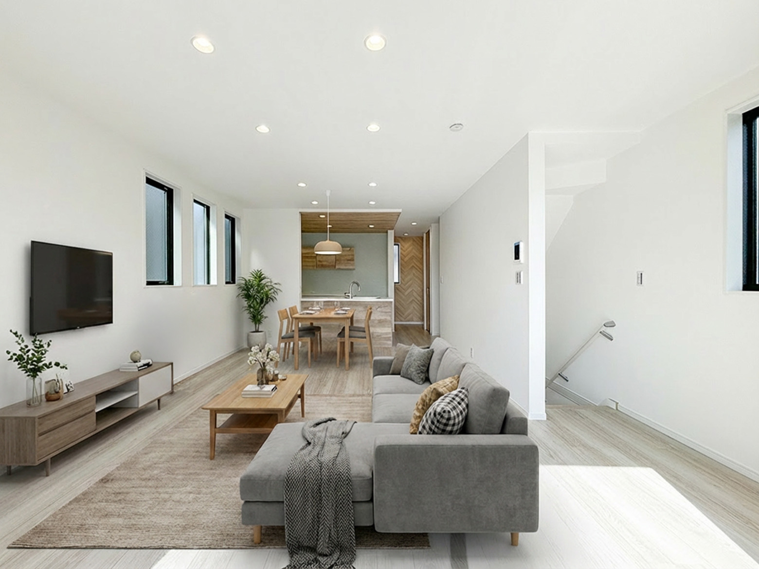 美都住販　施工例　2階リビング