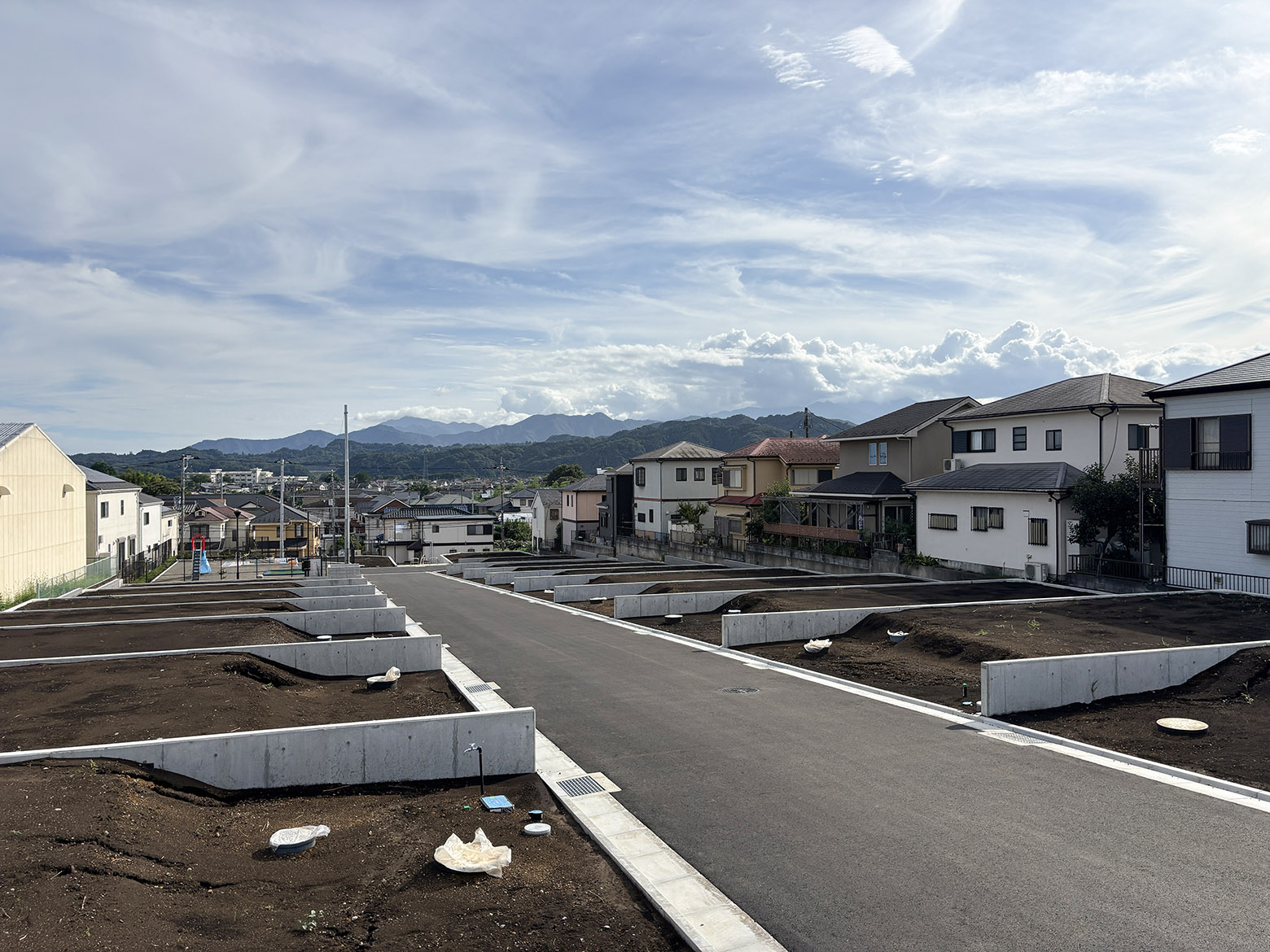 美都住販 下九沢 条件付売地