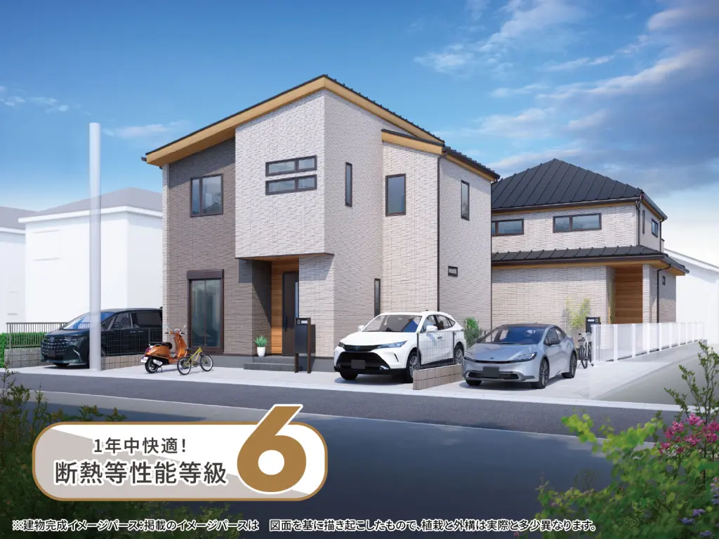 【木曽東4丁目】優れた家事動線と明るい吹抜けリビングが魅力の住まい。