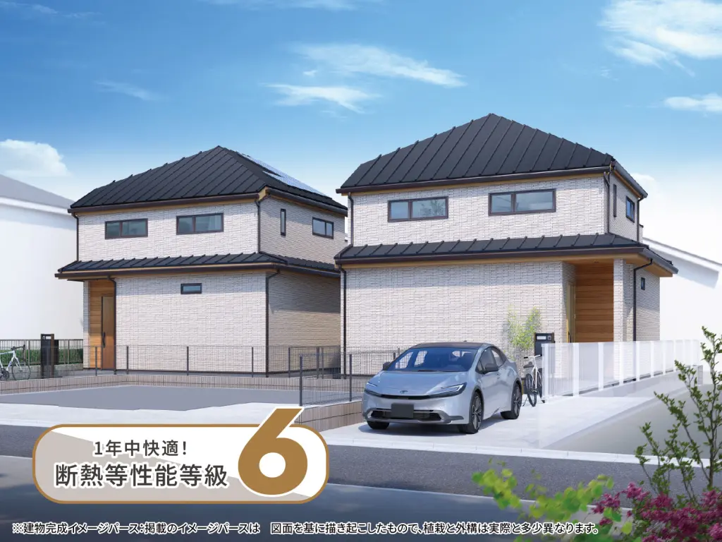 【木曽東4丁目】明るく開放的な吹抜けリビング。家事ラク設計が魅力の住まい。