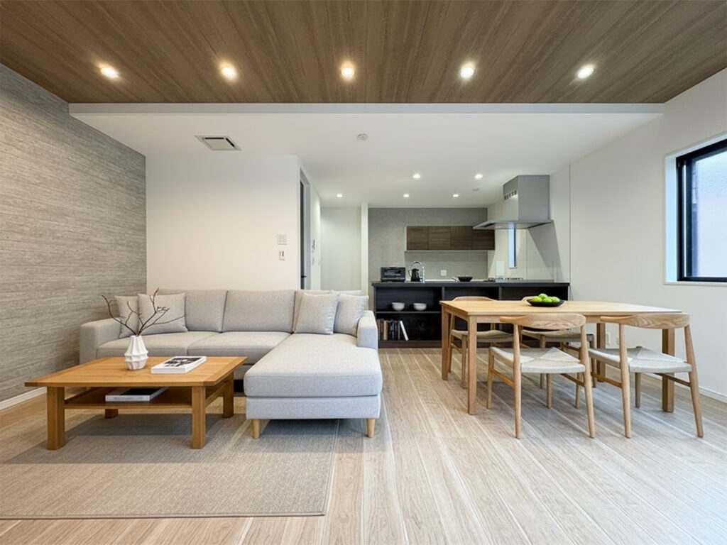 重厚さと洗練を兼ね備えた外観。日常に上質な時間をもたらす住まい。