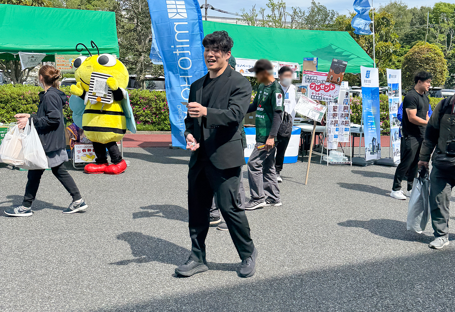 ダイナボアーズ 相模原ギオンスタジアム ブース出展