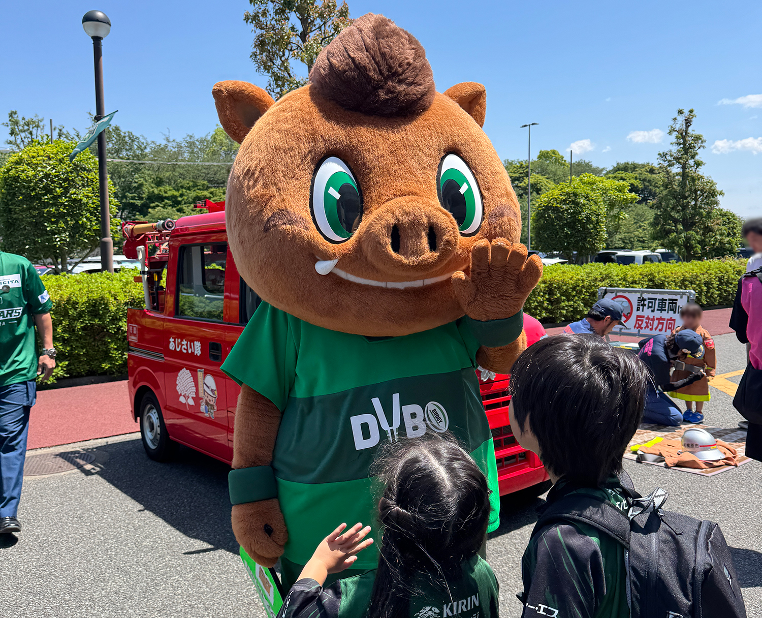 ダイナボアーズ 相模原ギオンスタジアム ブース出展