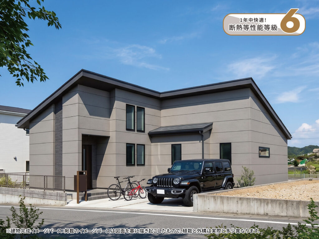 【青山Ⅲ】悠々とした自然を感じる贅沢。心地いい開放感が暮らしを彩る住み良い平屋。