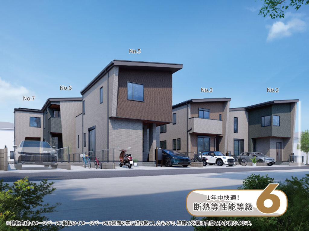 【千代田5丁目Ⅲ】毎日の暮らしを心地よくするアイデアが詰まった、明るいリビングと豊富な収納が魅力の住まい。